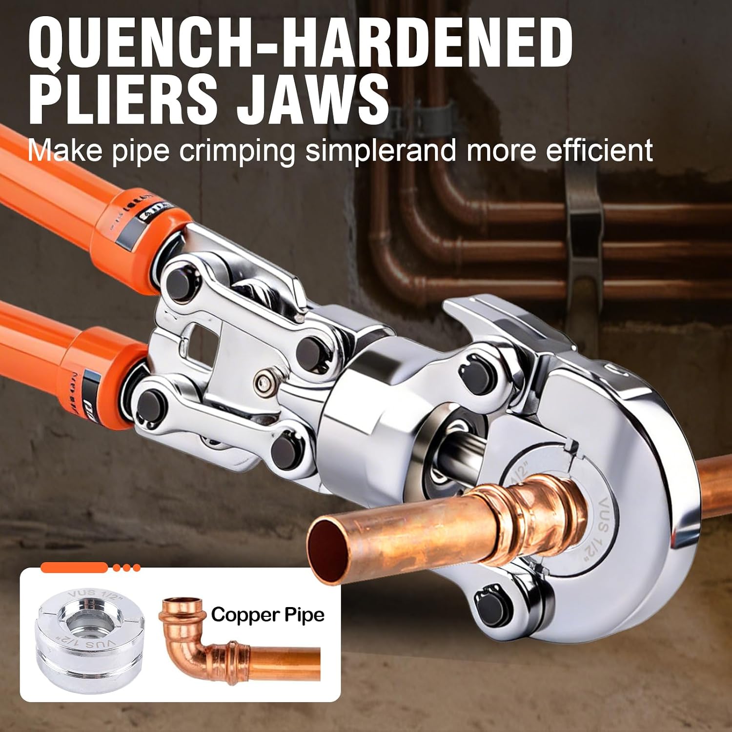 Copper Pipe Crimping Tool Kit, - Tool Set review and price