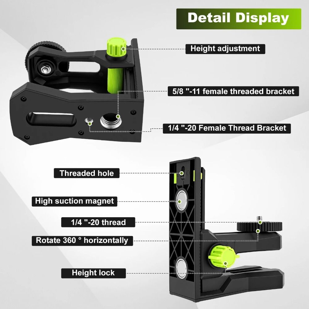 ABS Laser Level Bracket L-Shap - Spirit Level review and price