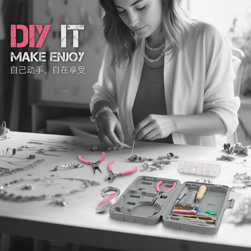 17-Piece set of women's handma - Pliers review and price